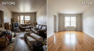BeforeAfter Room SAME ROOM