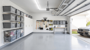 Clean Organized Garage (After Shot)